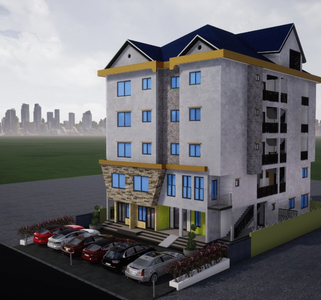 Bank Building, Shops and Apartments