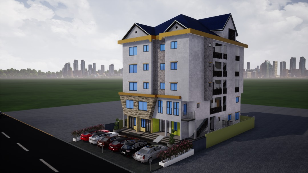 Bank Building, Shops and Apartments