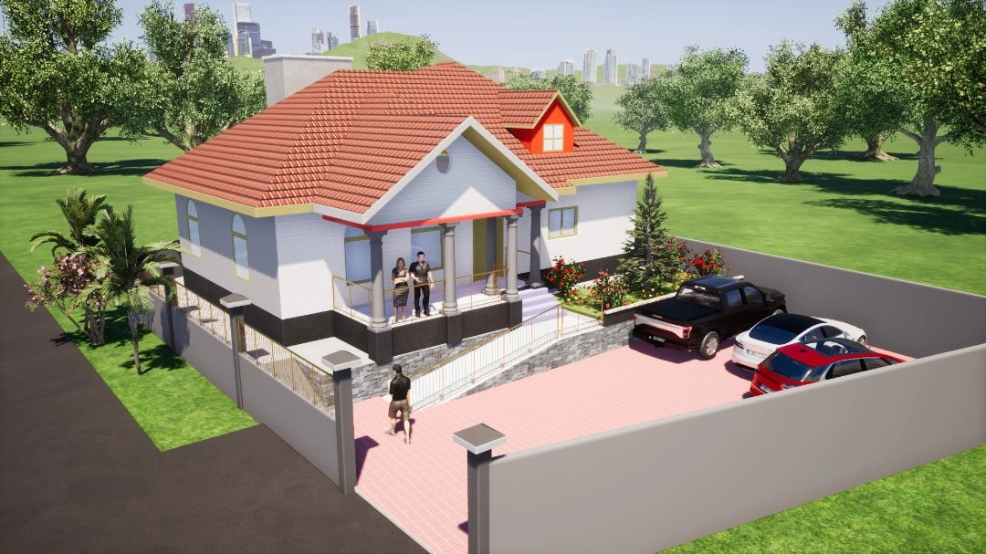 Residential building project in Yaounde, Cameroon by BATIMOI BTP architecture and construction company
