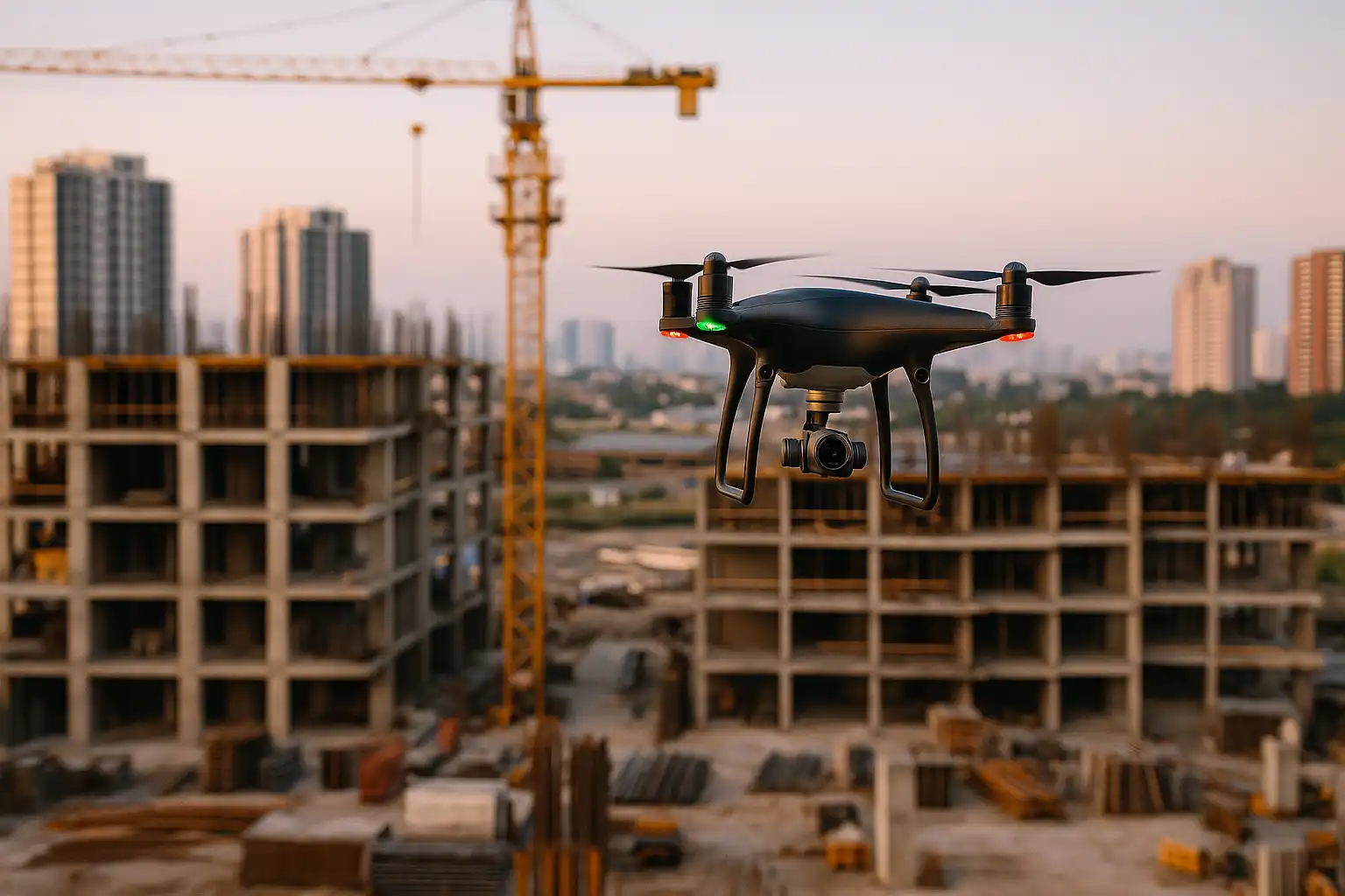 The Role of Drones in Modern Construction Monitoring