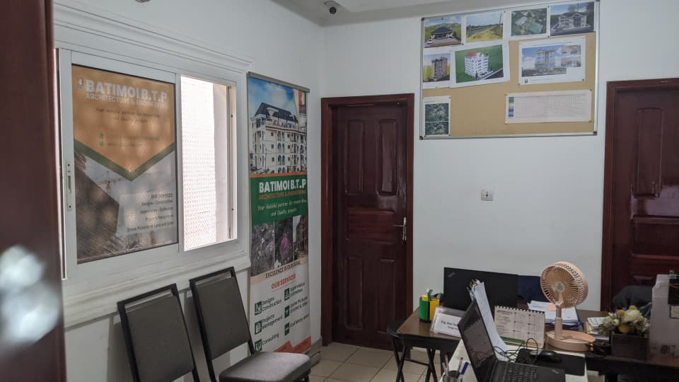 BATIMOI BTP architecture and construction office premises in Buea, Cameroon